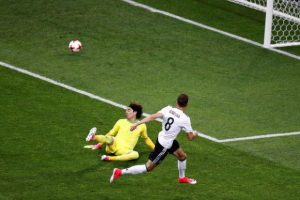 Leon Goretzka scoring Germany’s second goal (Reuters photo)
