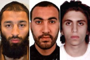 R-L: Killers Khuram Shazad Butt, 27, Rachid Redouane, 30, and Youssef Zaghba, 22