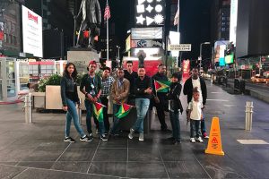 Team STEMGuyana in New York City for the First Global Games.