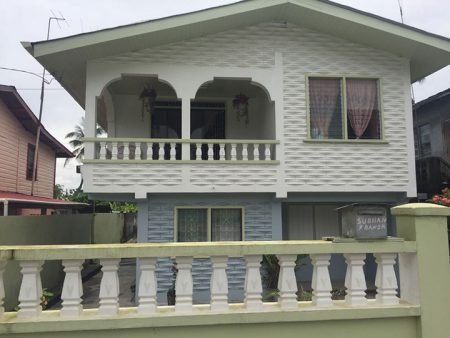 The house in which the elderly couple lives and where the incident occurred.