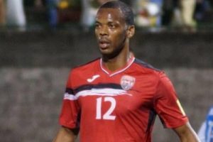 Captain Carlyle Mitchell scored T&T’s only goal.
