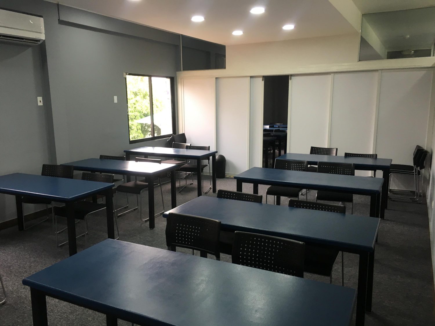 One of the classrooms at the Centre for Local Business Development