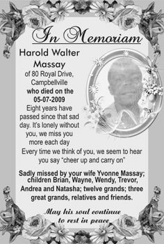 Harold Walter Massay