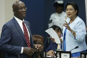 Prime Minister Dr Keith Rowley and Opposition Leader Kamla Persad-Bissessar are scheduled to meet on Tuesday.