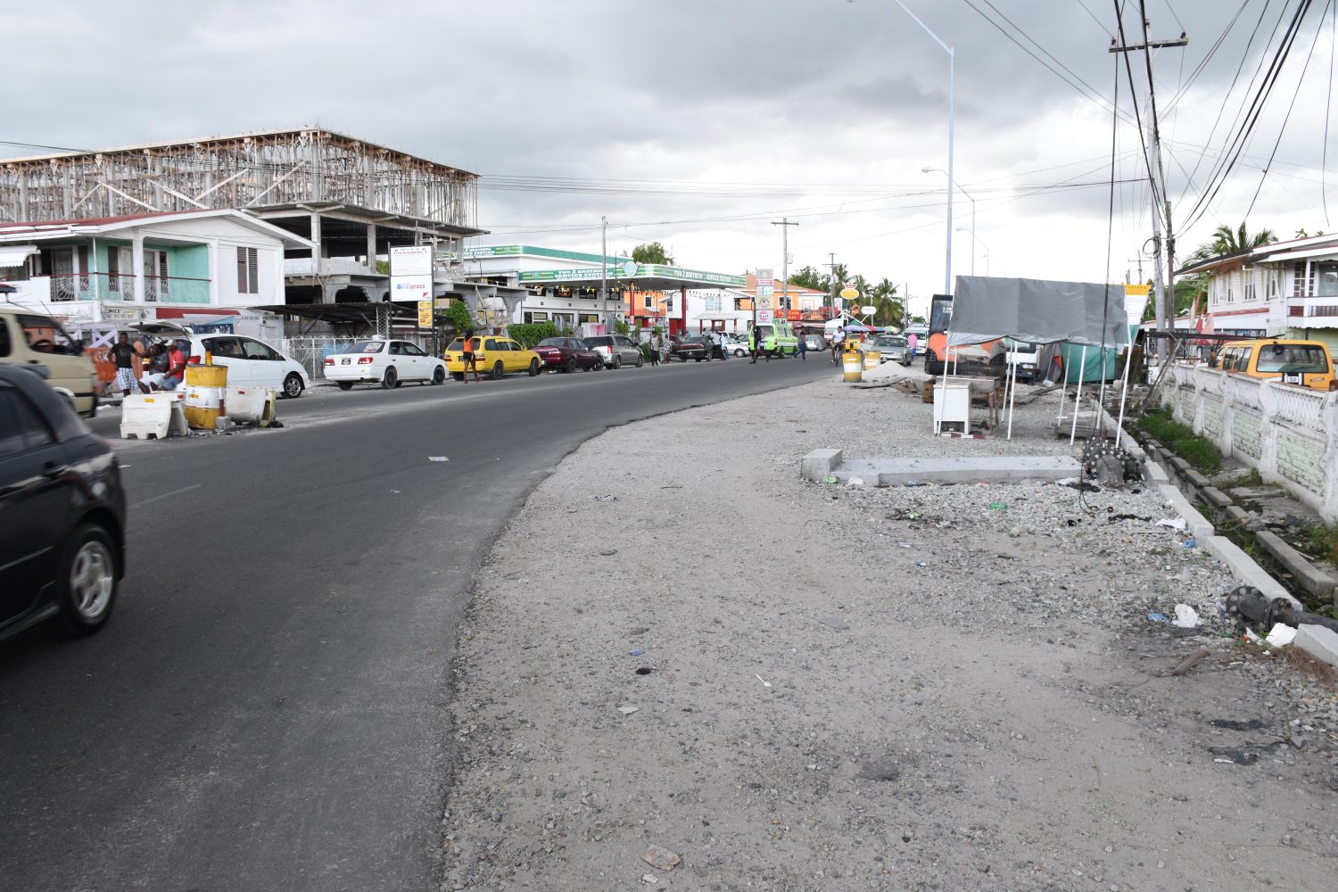 Road works to be completed at Vreed-en-Hoop (DPI photo)
