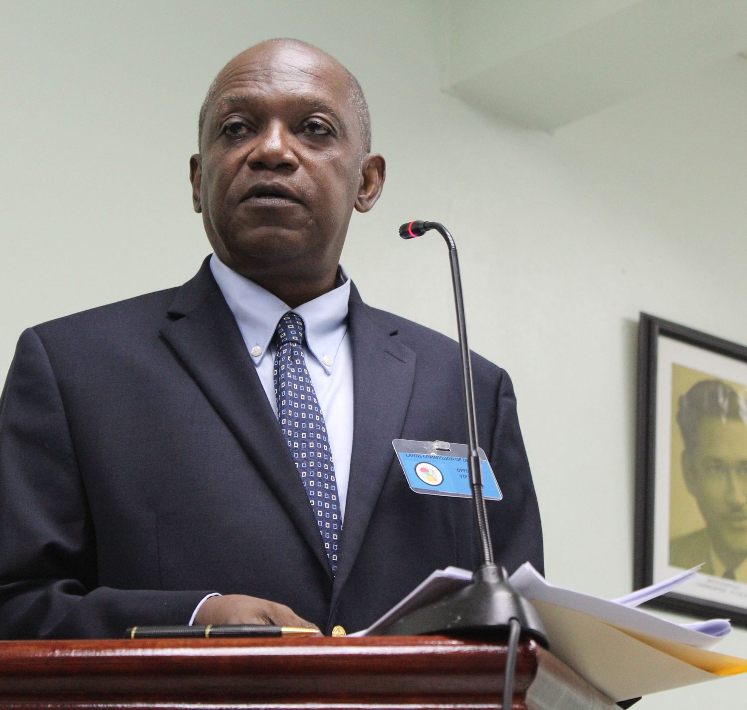 Guyana Reparations Committee Chairman Dr Eric Phillips.
