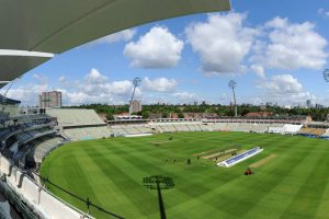 Edgbaston, Birmingham site of the first ever day/night Test match in England which begins today (Photo- Birmingham Mail)
