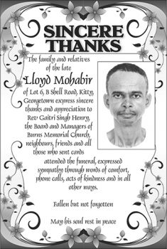 Lloyd Mohabir