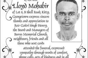Lloyd Mohabir