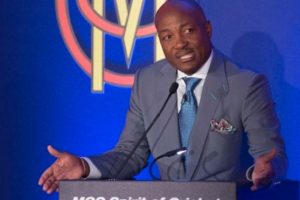 Brian Lara delivers the annual MCC Spirit of Cricket Cowdrey lecture at Lord’s.