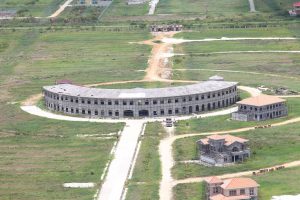 An aerial view of the planned New Life Community housing project  (SN file photo)