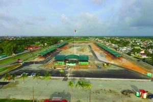  An aerial view of Durban Park (Stabroek News file photo)
