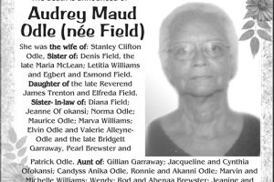 Audrey Maud Odle née Field