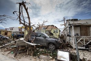 View of the aftermath of Hurricane Irma on Sint Maarten Dutch part of Saint Martin island in the Carribean September 7, 2017. Picture taken September 7, 2017. Netherlands Ministry of Defence- Gerben van Es/Handout via REUTERS