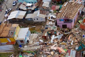 Destruction left behind in the aftermath of Hurricane Maria on the island of Dominica. Photo: Ben Parker/IRIN
