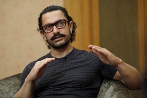 Actor Aamir Khan speaks during an interview in Singapore, October 2, 2017. — Reuters pic