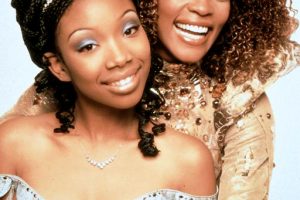 Whitney Houston (at right) and Brandy Norwood in Cinderella 