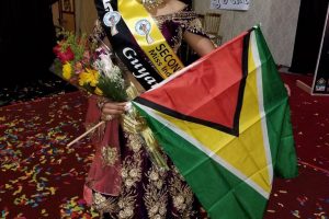 Sangeeta places third in Miss India Worldwide
Sangeeta Bahadur, Guyana’s representative to the 2017 Miss Indian Worldwide pageant last night won the 2nd runner-up spot in the international leg of the pageant which was held at the Royal Albert Palace, Edison, New Jersey, US. Miss USA Madhu Valli, was crowned the queen and 1st Runner-up was awarded to Miss France Stéphanie Narmada Madavane (Photo courtesy of Uma Bux)
