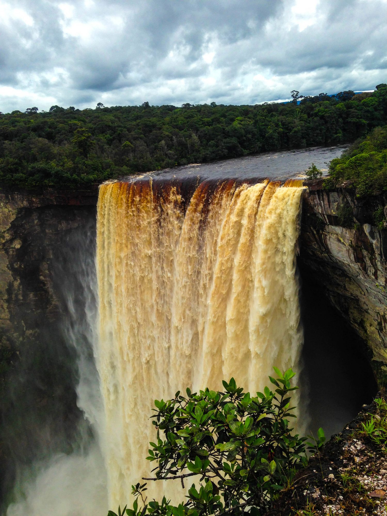 A view of the Majestic Kaieteur Falls (Photo by Mariah Lall)