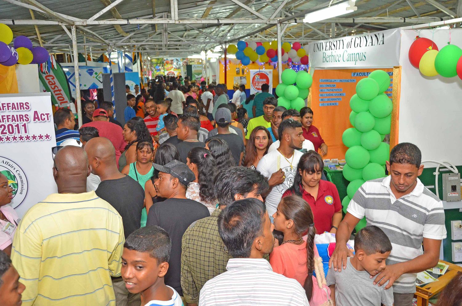 Concerns over life after sugar did not appear to diminish the enthusiasm of Berbicians for the annual Expo.