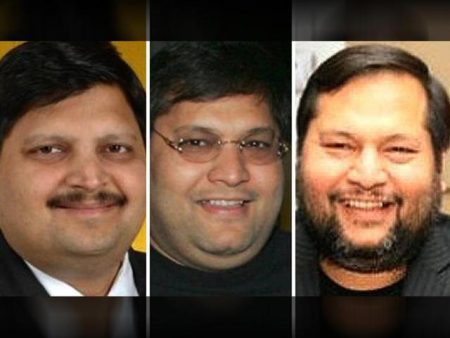 India-born South African businessmen brothers, Atul, Rajesh and Ajay Rajesh Gupta. The Gupta family, one of South Africa’s wealthiest, has been accused of wielding undue influence behind the scenes. (Picture courtesy: Who’swho website)