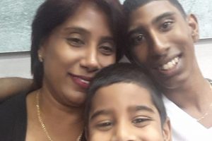 Dead: Sabita Manglani and her two sons: Emmanuel and Ethan