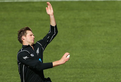 Fast bowler Lockie Ferguson.