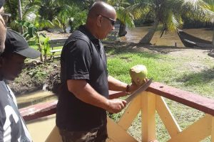 Essequibo coconut investor Roopan Ramotar
