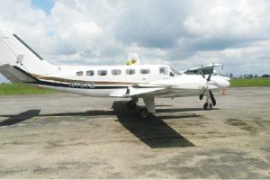 The plane, which was found near to Yupukari, in Region Nine last year
