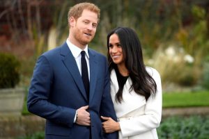 Britain’s Prince Harry and U.S. actress Meghan Markle