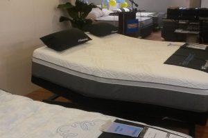 The Motion Custom adjustable bed at the Courts Sleep Centre
