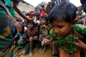 Rohingya refugee children (Reuters photo)
