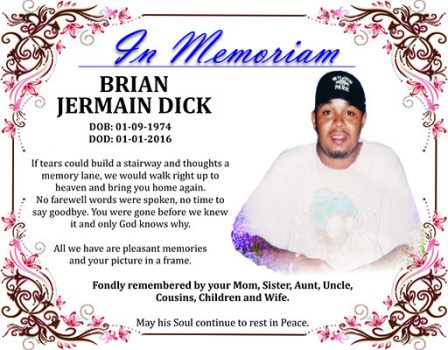 Brian Jermain Dick