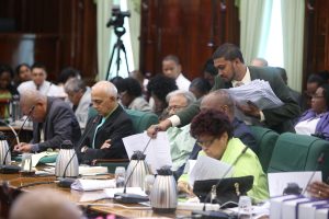 Parliamentarians in attendance for the 2018 National Budget presentation