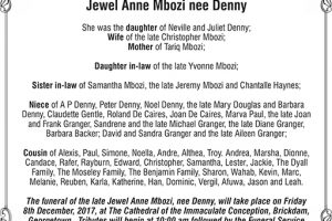 Jewel Anne Mbozi 