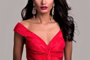 Rafieya Husain who represented Guyana at last Sunday’s Miss Universe pageant. 