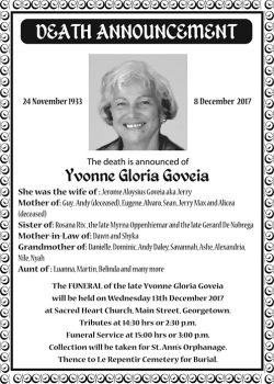 Yvonne Goveia 