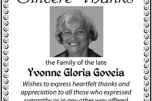 Yvonne Gloria Goveia