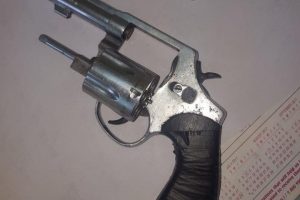 The revolver that was recovered (Police photo)