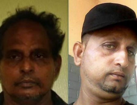 Ramraj Samaroo (left) and Ganesh Samaroo (Trinidad Express photo)