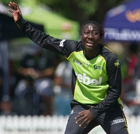 Sydney Thunder off-spinner Stafanie Taylor. 