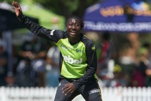 Off-spinner Stafanie Taylor … grabbed four wickets. 
