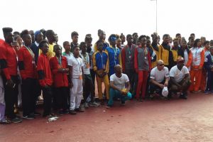  Gifts of timepieces were presented to 90 student athletes by members of the Guyana Community of Service during the finale of the ‘Nationals’ on Friday at the National Track and Field Centre.
