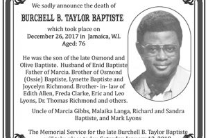 Burchell B Taylor Baptiste