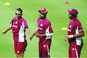  From left to right, Sunil Narine, Darren Bravo and Kieron Pollard … have been warned about their future involvement in West Indies cricket.

