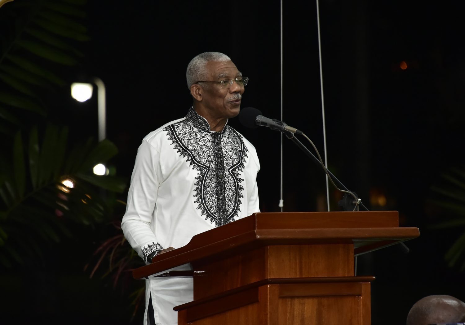 Burnham Foundation fund-raiser: President David Granger on Saturday evening hosted members of the Forbes Burnham Foundation at the Baridi Benab at State House, where they held their Annual Fund-Raising Dinner. 