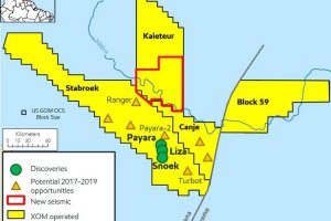 Location of the Stabroek Block, offshore Guyana (Source: ExxonMobil)