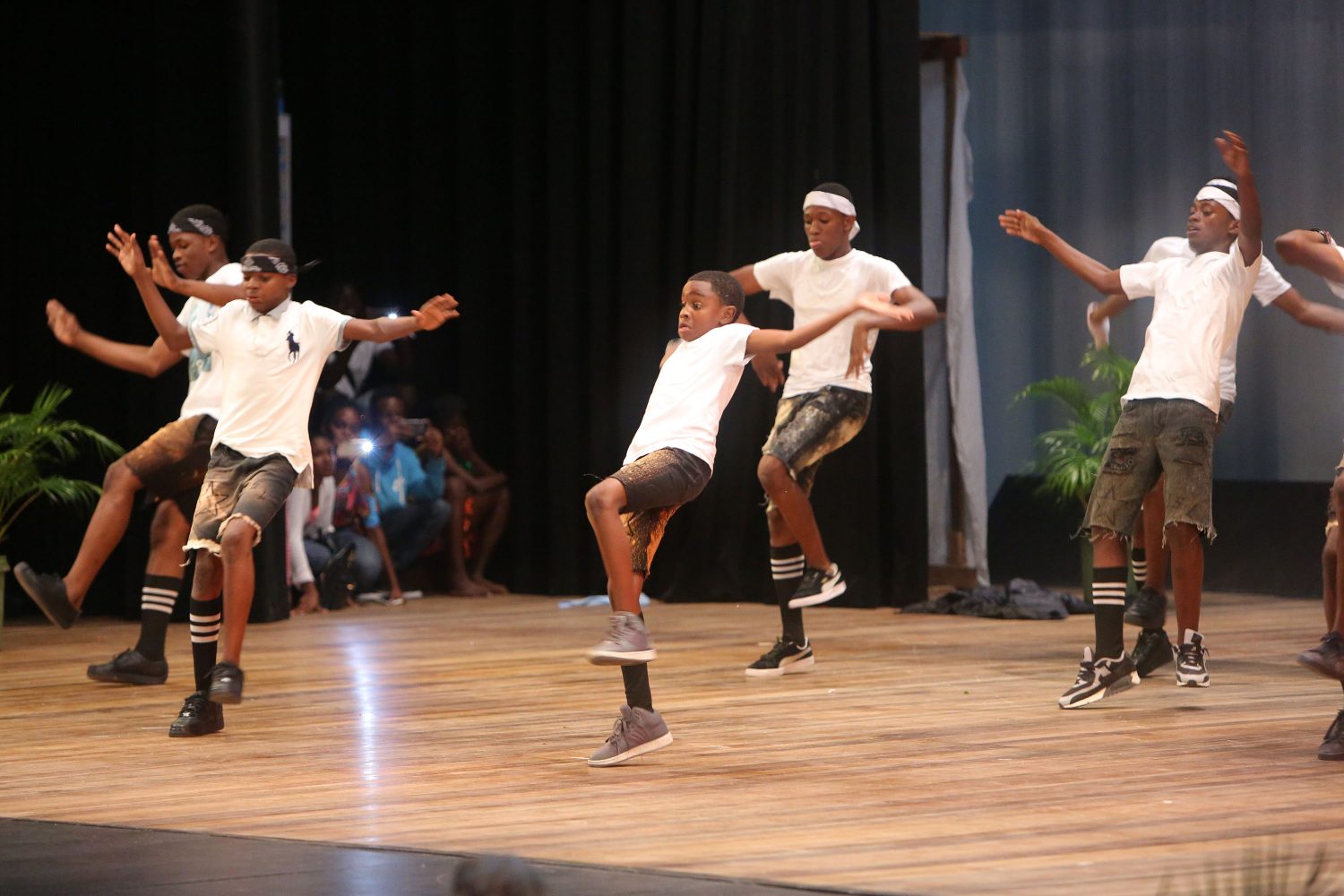 A participant in the 11-13 Hip Hop dance competition, New Silver City, Region 10