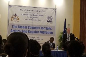 Robert Natiello, International Organisation for Migration’s Regional Coordination Officer for the Caribbean