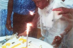 : Selina Agatha Fogenay is another of Skeldon’s centenarians having celebrated her 100th birthday on January 29th in the presence of her family and friends.